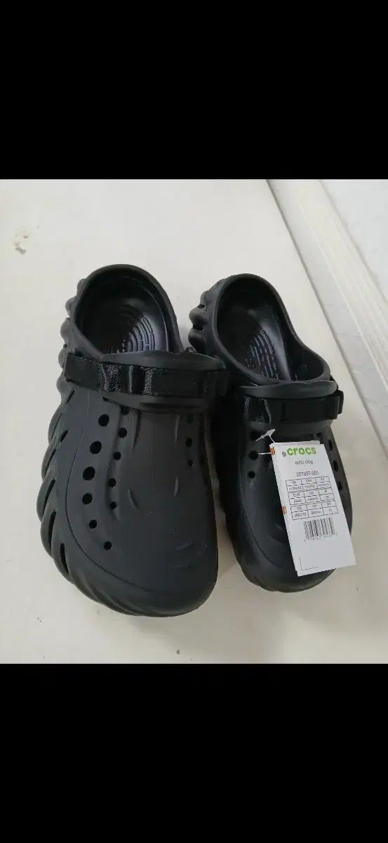 配送込み M10W12 Crocs エコークロッグ ブラック 280mm