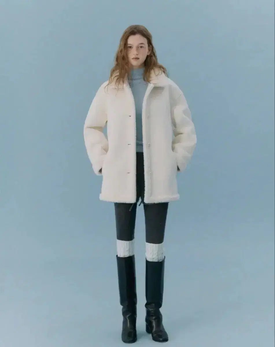 ムートン アイボリー