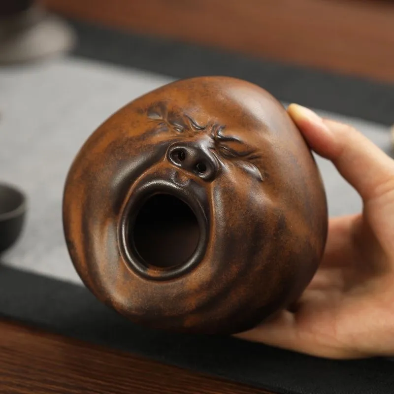 香炉 帝王炉 室内アロマ炉 銅製品 茶道具 香道具 装飾品 工芸品 置物 インテリア小物 創意陶磁香炉 レトロ中式デザイン 家庭用アロマ香炉 盤