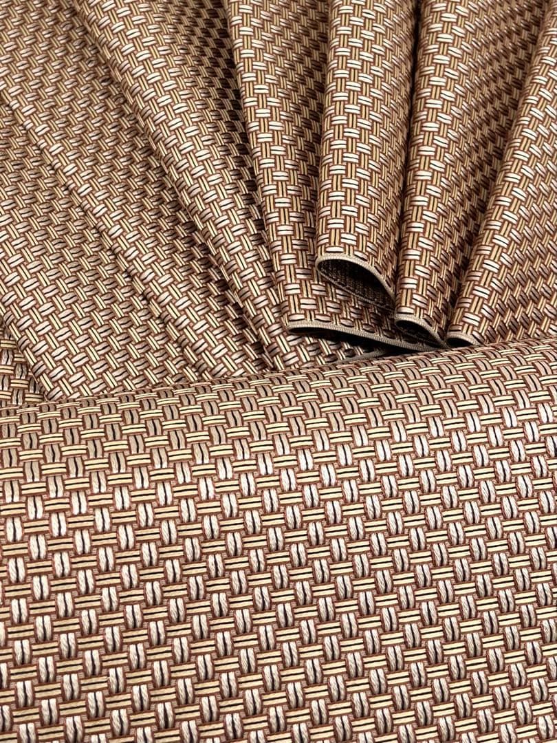 小森草木染工房 博多織 ジャバラ紋 正絹 八寸名古屋帯 サンドアイボリー 極美品 楽天市場】平和屋本店□極上 本場筑前博多織 草木染 手織工房 染匠