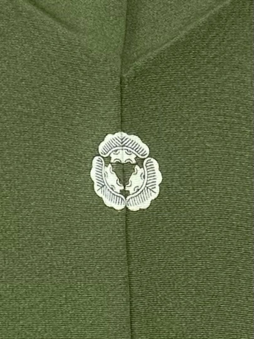  本加賀友禅 福井明光 落款入 色留袖 一つ紋 向鶴 正絹 身幅ゆったり A 060 色留袖 着物