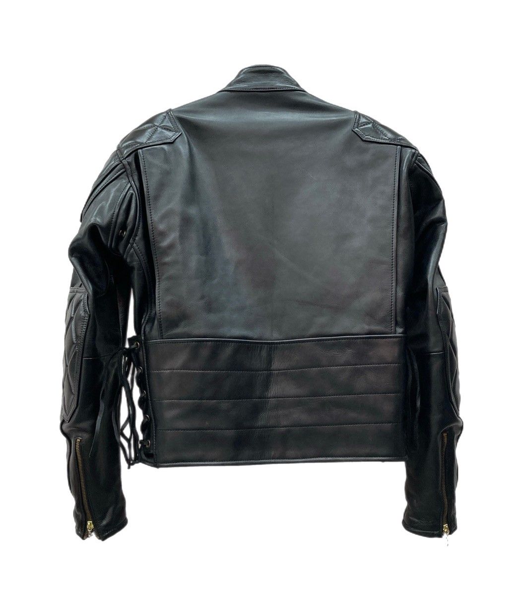 カドヤ KADOYA EVO パデッドライダース シングル ライダースジャケット