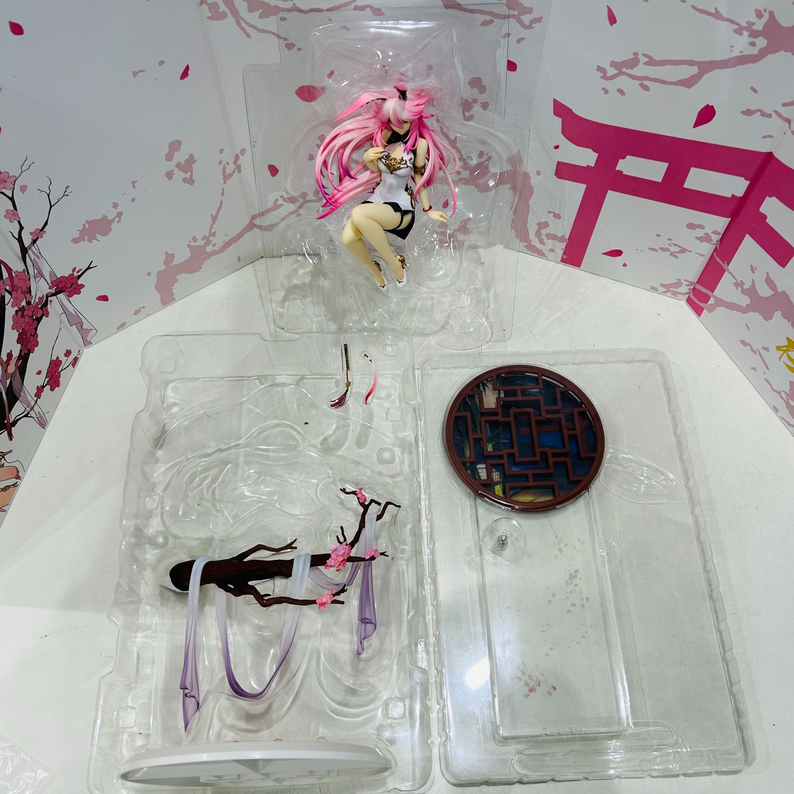 NC2502 美品 APEX Mihoyo 崩壊3rd 八重桜 チャイナドレスVer. 1/8