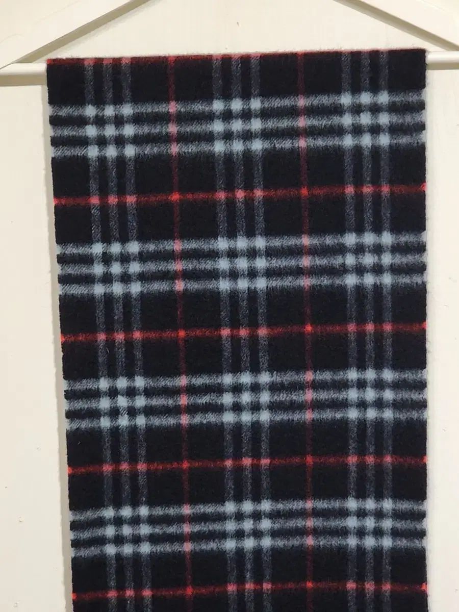 バーバリー カシミア マフラー ネイビー チェック