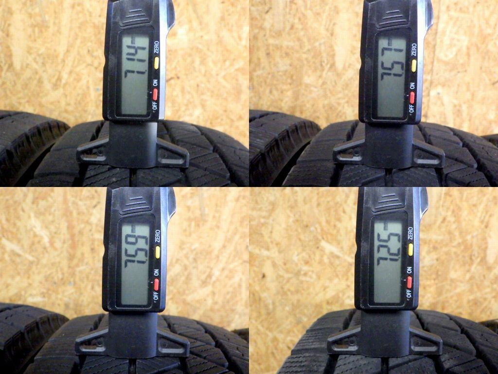 SR 126 製造 約8部山 BS BLIZZAK VRX 3 165 65 R 15 4本