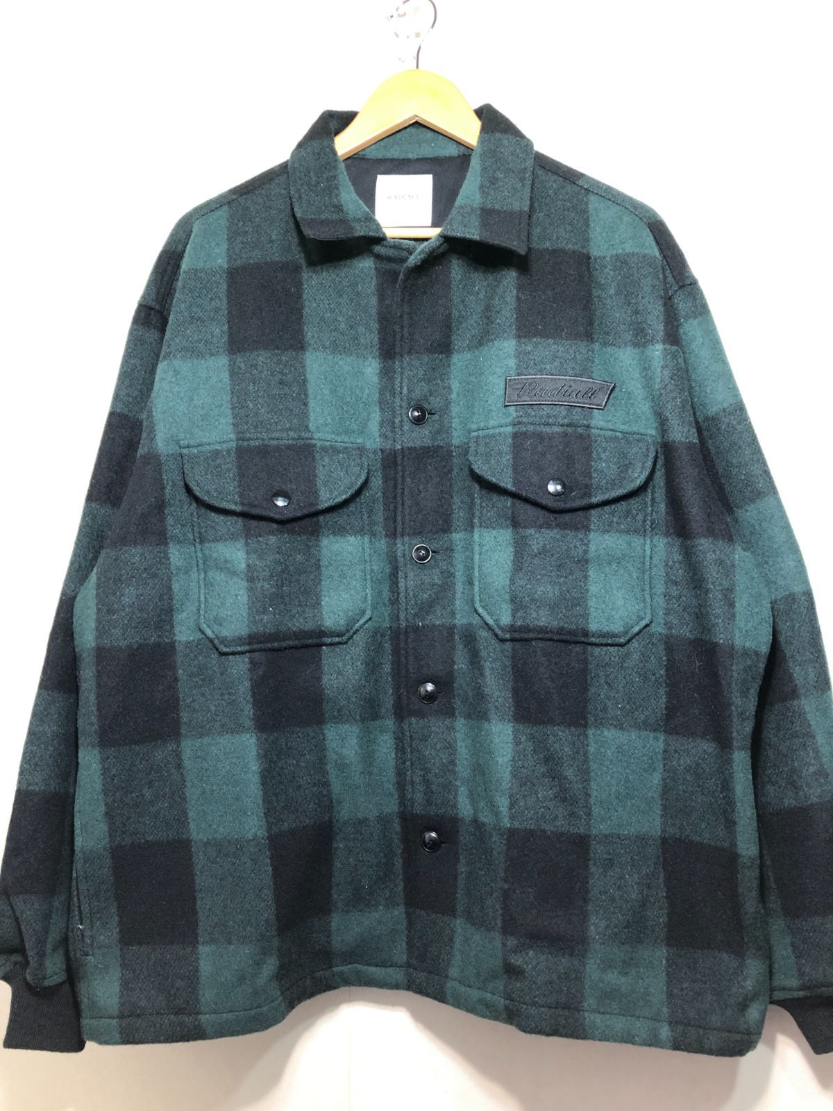 051190 RADIALL FLAGS C.P.O. JACKET L ウール