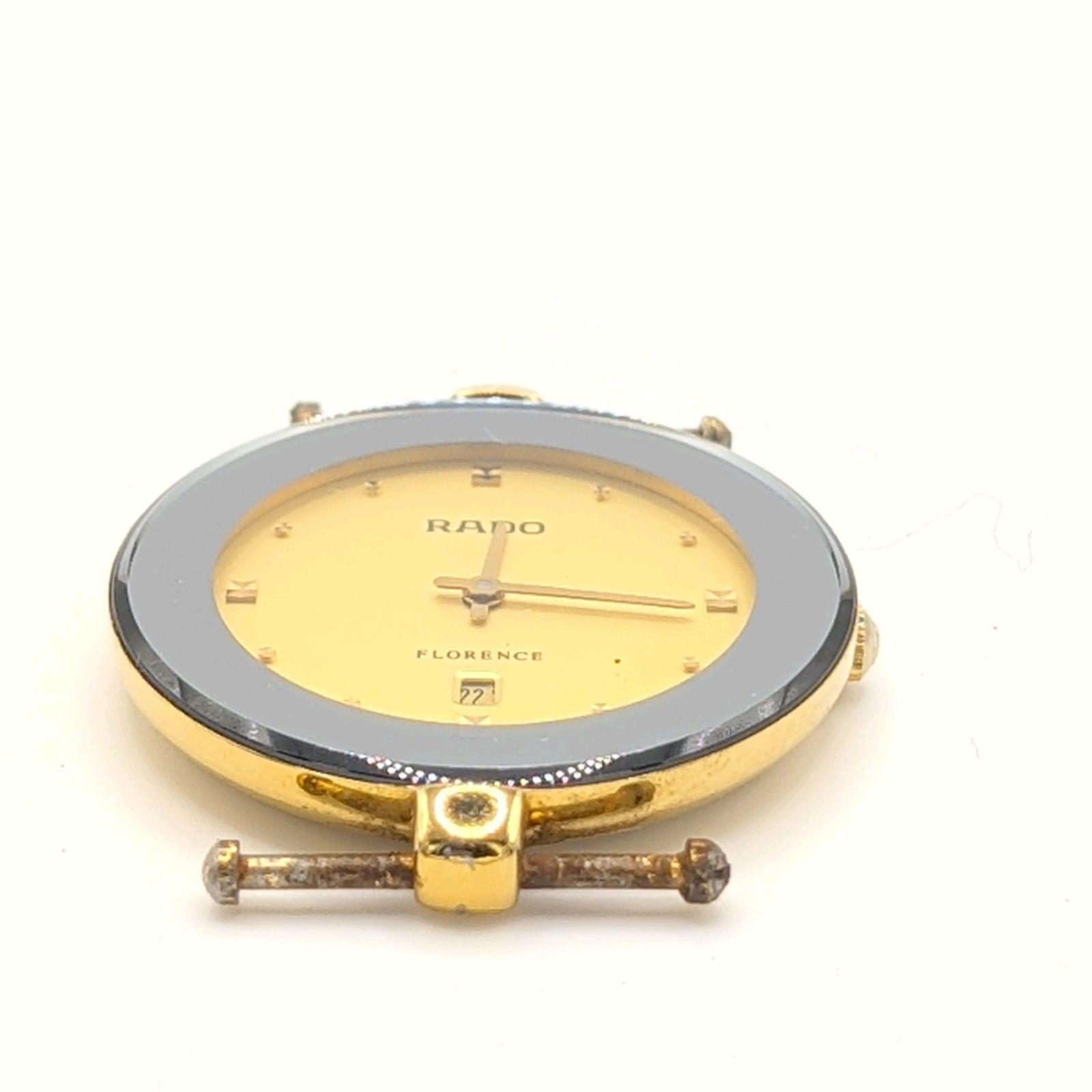 698【美品】RADO 時計 Florence レディース オーバル ゴールド