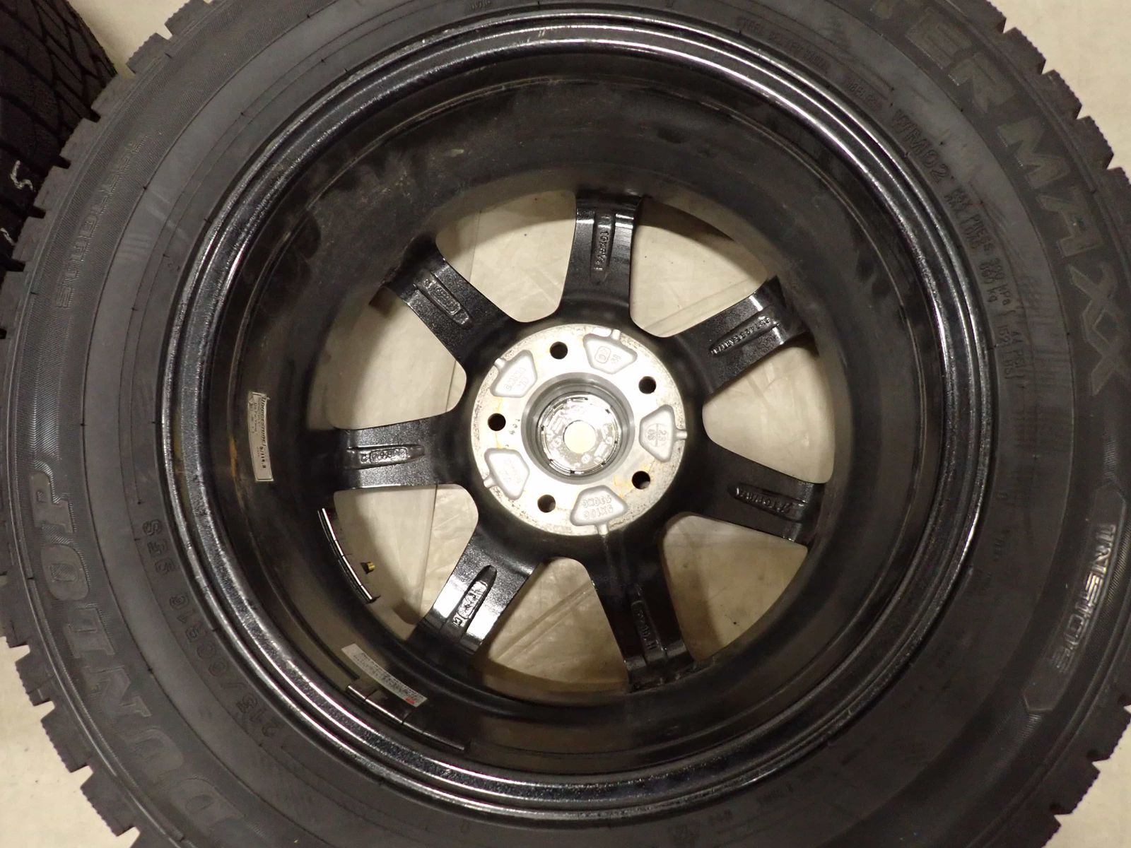  冬4本 製 会社宛 215 60 R 16 6 5 J 95 S ダンロップ WINTER MAXX WM 02 アルミ カムリ エスティマ ヴェゼル オデ NO D 6615 16インチ タイヤ ホイールセット