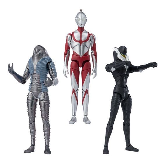 超動αウルトラマン シン ウルトラマン ザラブ メフィラス 3体セット