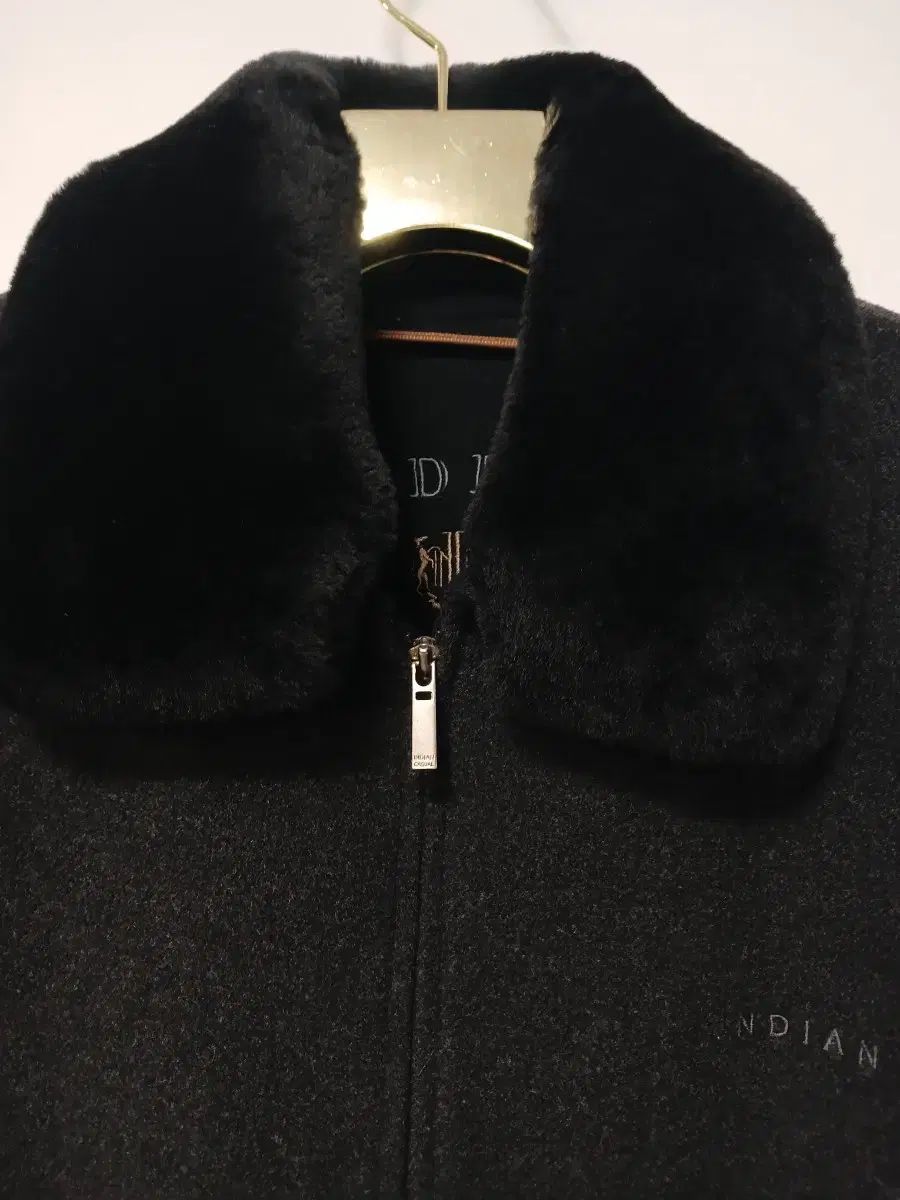 INDIAN インディアン ファー付き ブルゾン ジャケット 100