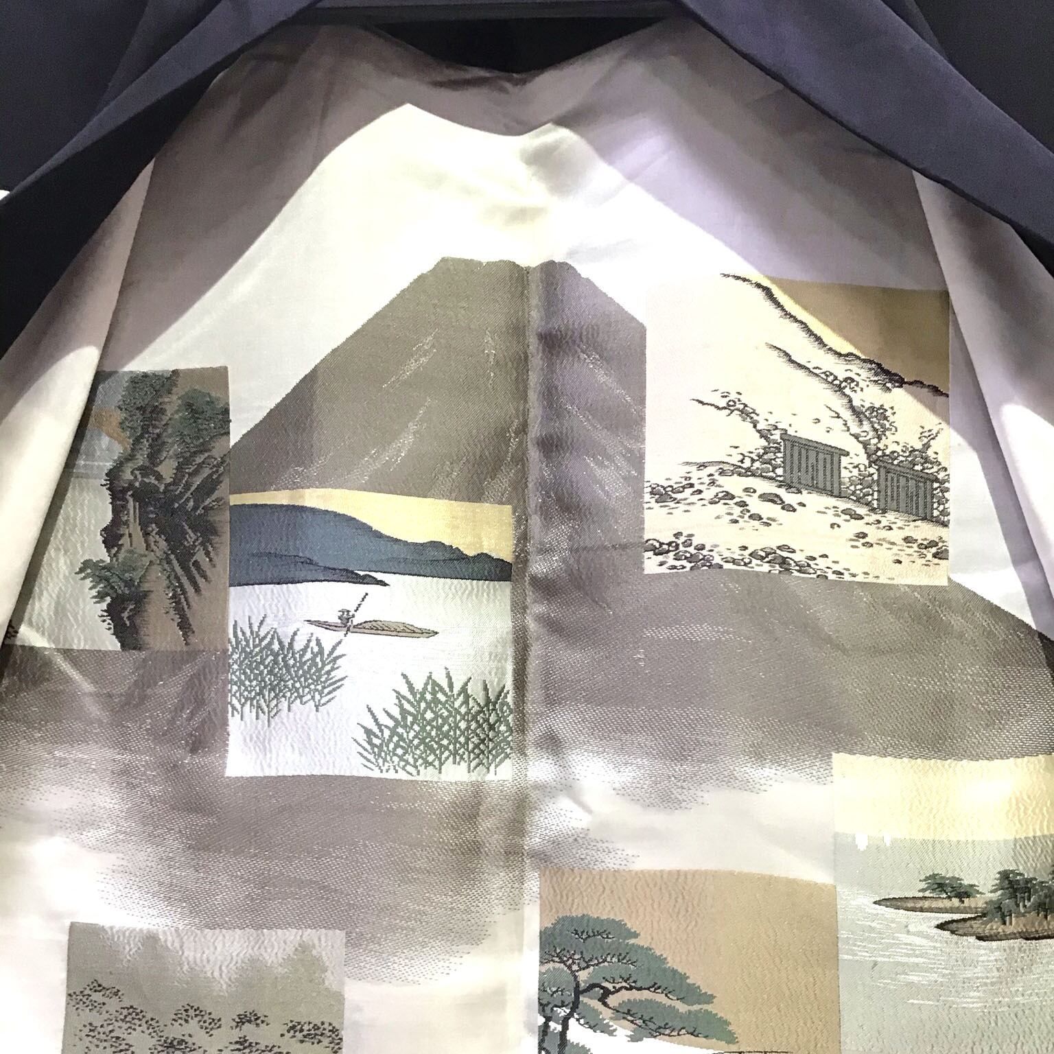  男物 羽織 着物 五つ紋 No 200701 1602 梱包サイズ60 着物 和装コート 着物 浴衣