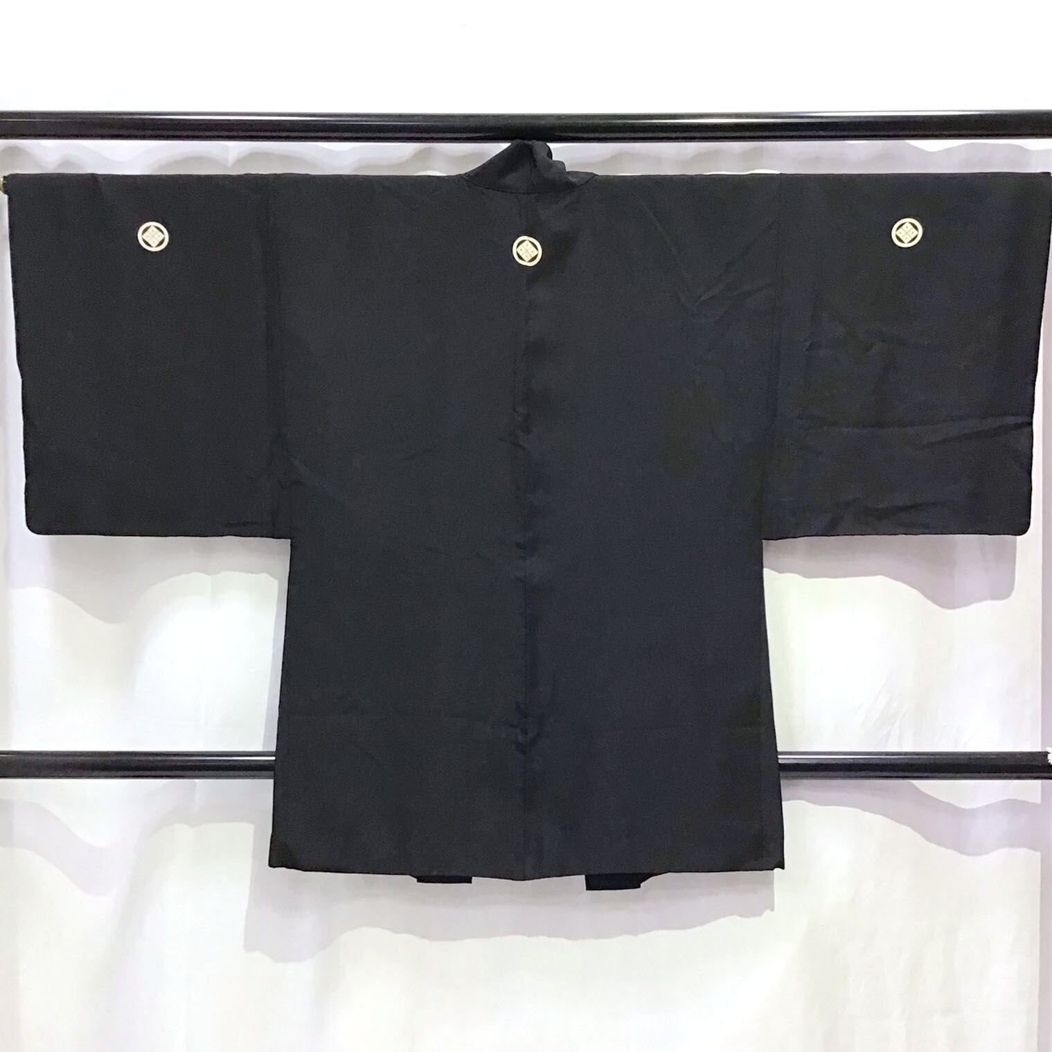 男物 羽織 着物 五つ紋 No 200701 1602 梱包サイズ60