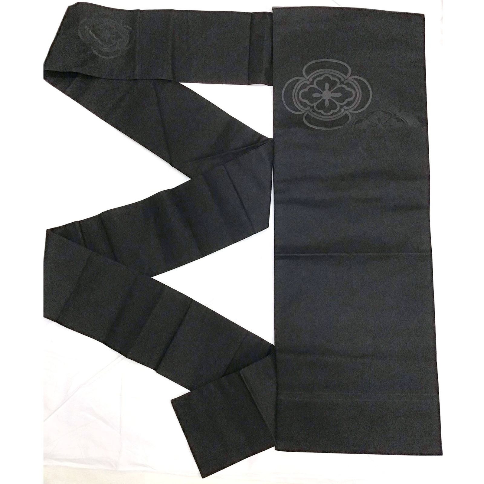  名古屋帯 喪服用 家紋 No.200701-1617 梱包サイズ60 喪服 着物