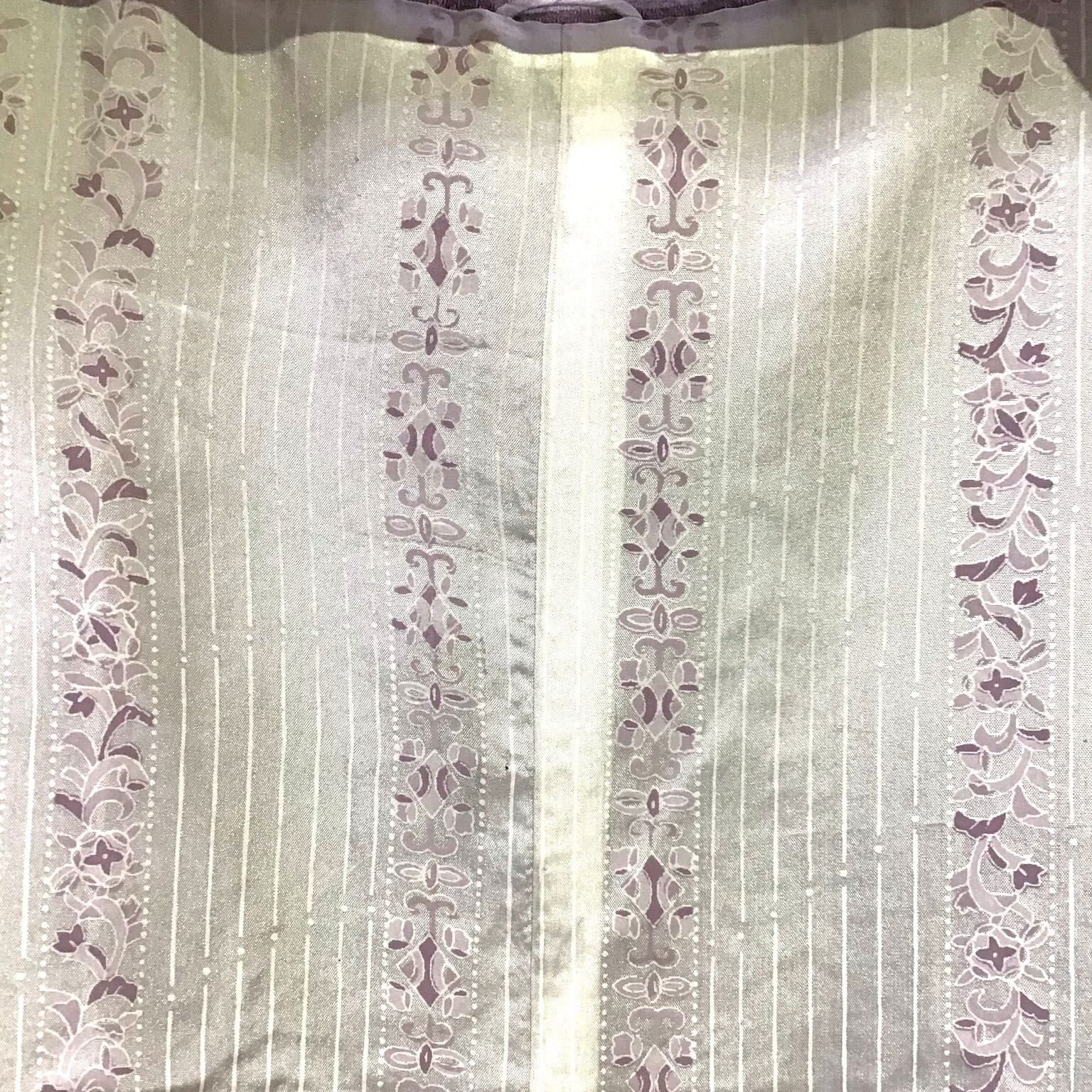  道行 着物 和装コート 紫系地 No 200701 1634 梱包サイズ60 その他 着物