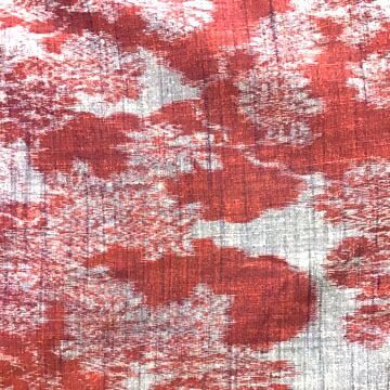  着物 ウール 紬風 オレンジ系地 No 200701 1650 梱包サイズ80 その他 着物