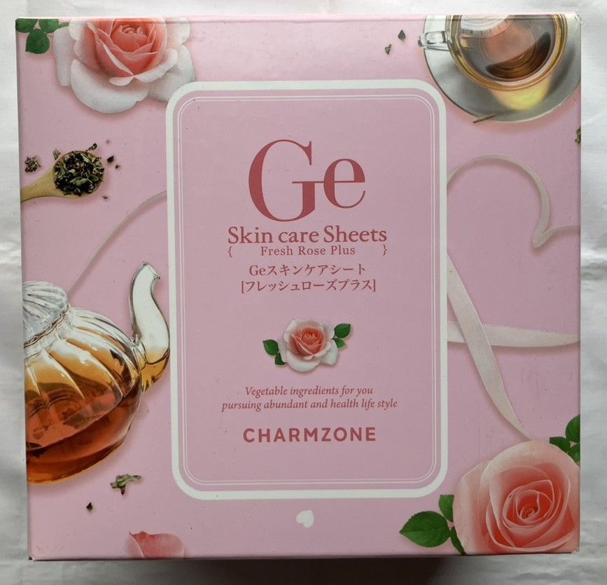 ･ チャームゾーン Geスキンケアシート フレッシュローズプラス 160枚セット