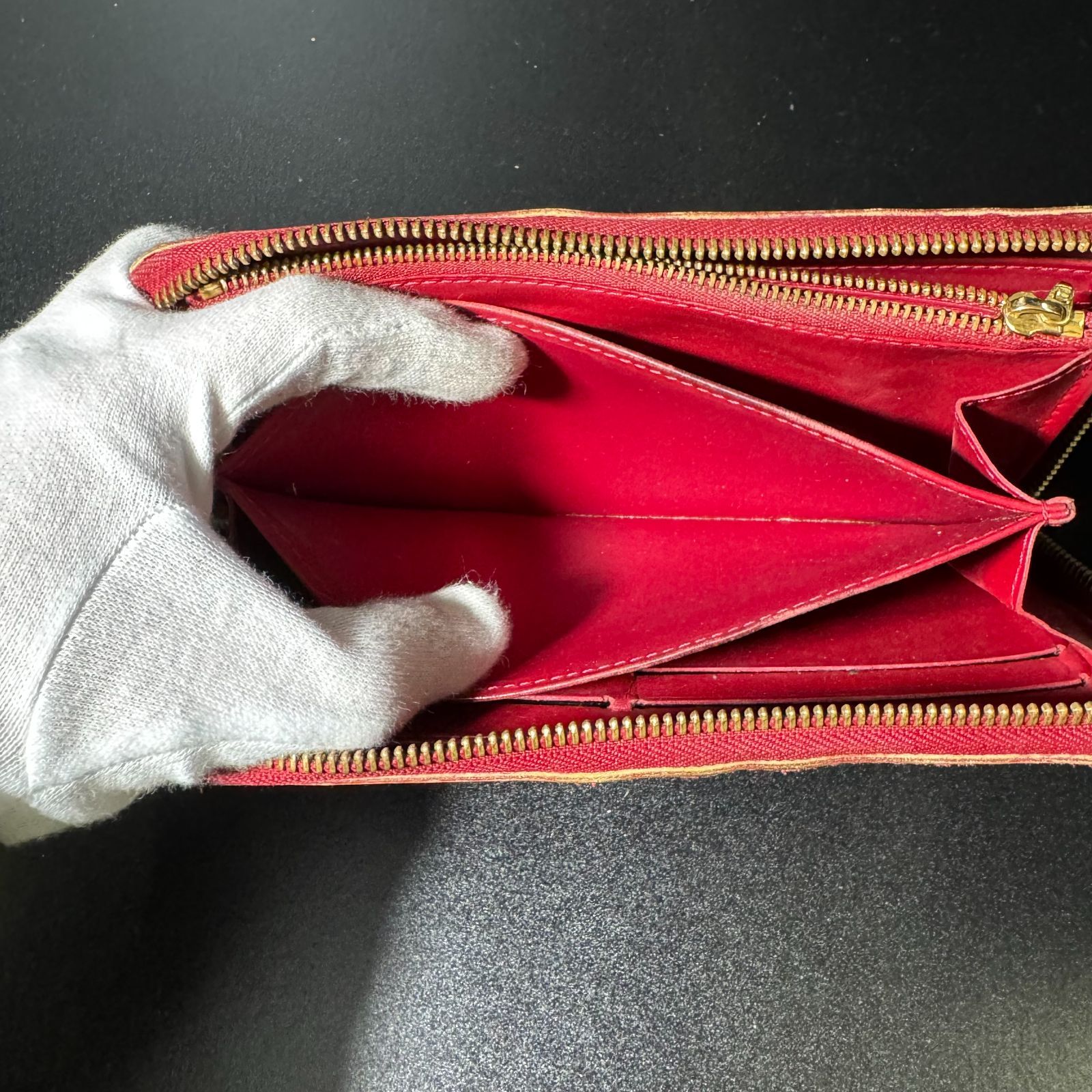  ルイヴィトン モノグラムヴェルニ 長財布 長財布 小物