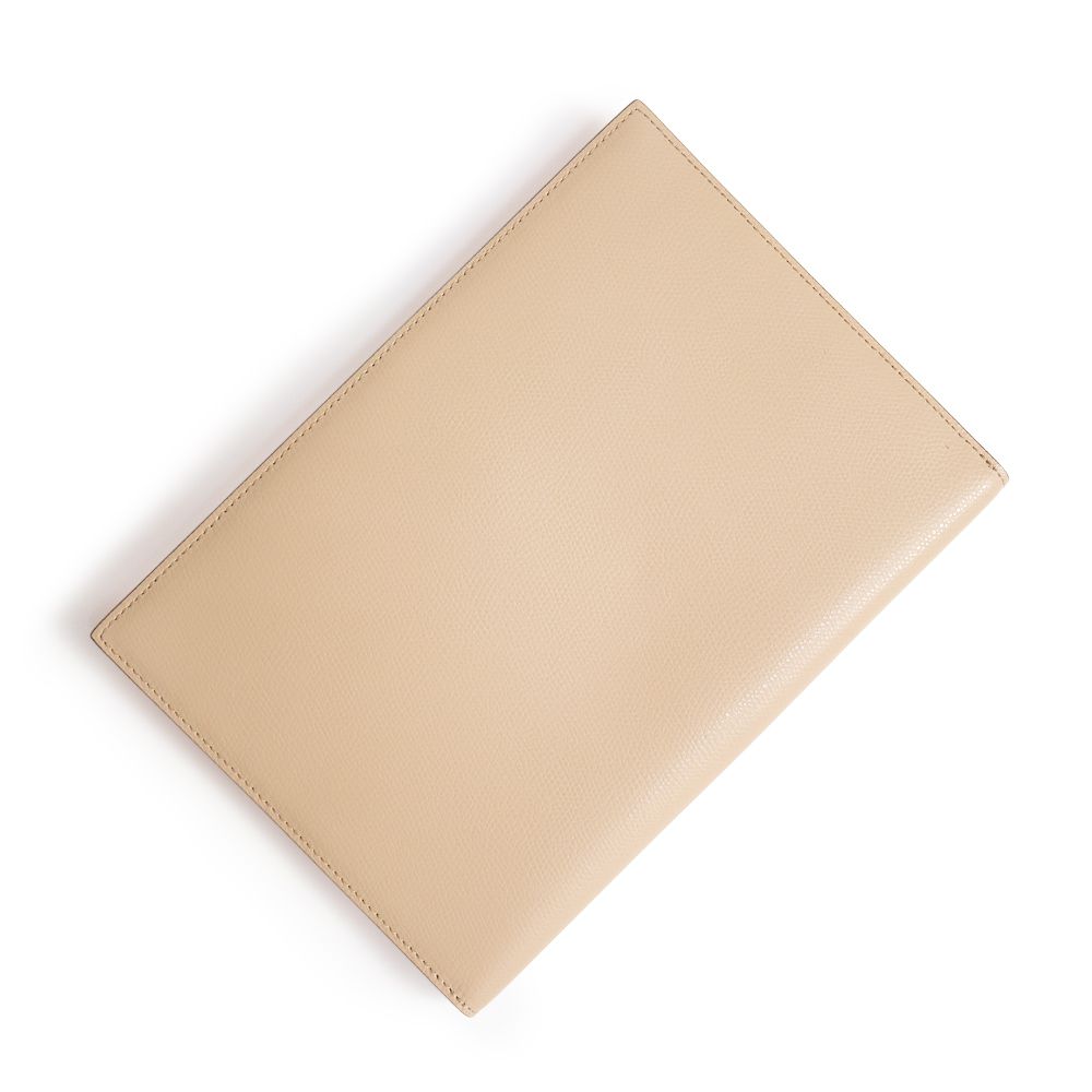  フェンディ FF DIAMOND ダイヤモンド バスタ ラージ ポーチ クラッチバッグ レザー KARKADE レッド B.AMIDO ベージュ ゴールド金具 8 N 0152 FENDI クラッチバッグ バッグ