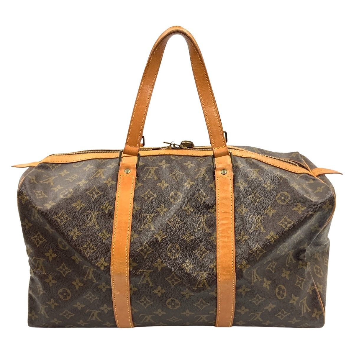 〇〇LOUIS VUITTON ルイヴィトン モノグラム サックスプール45 ボストンバッグ M41624 ブラウン