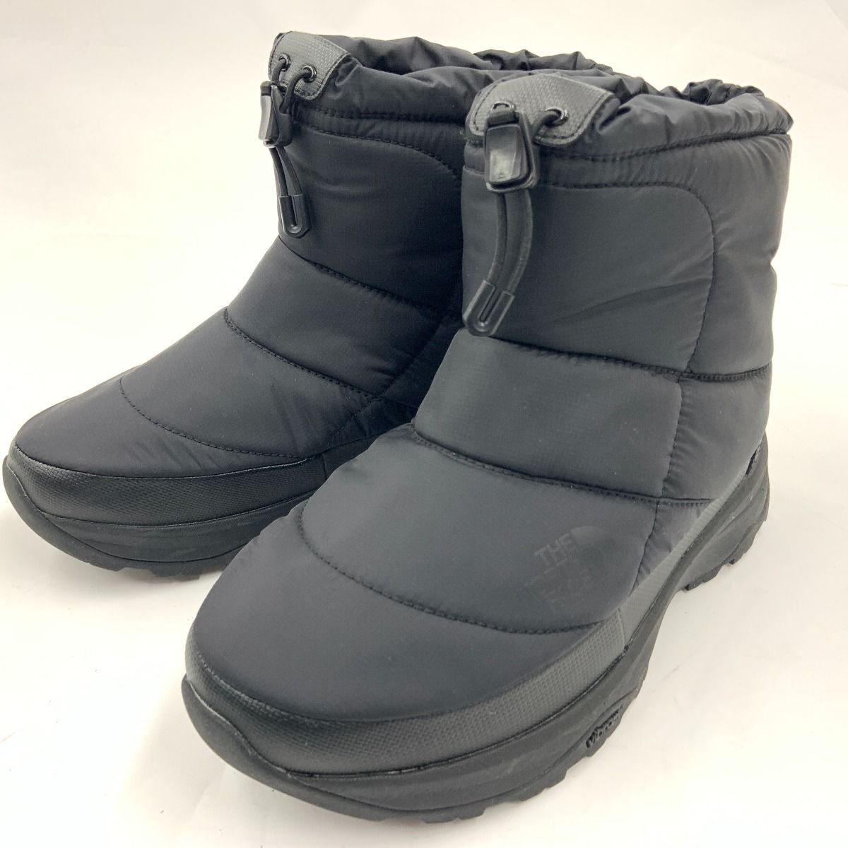 〇〇THE NORTH FACE ザノースフェイス ヌプシ ナイロン ブーツ スノーブーツ 26cm 2061729N3X ブラック