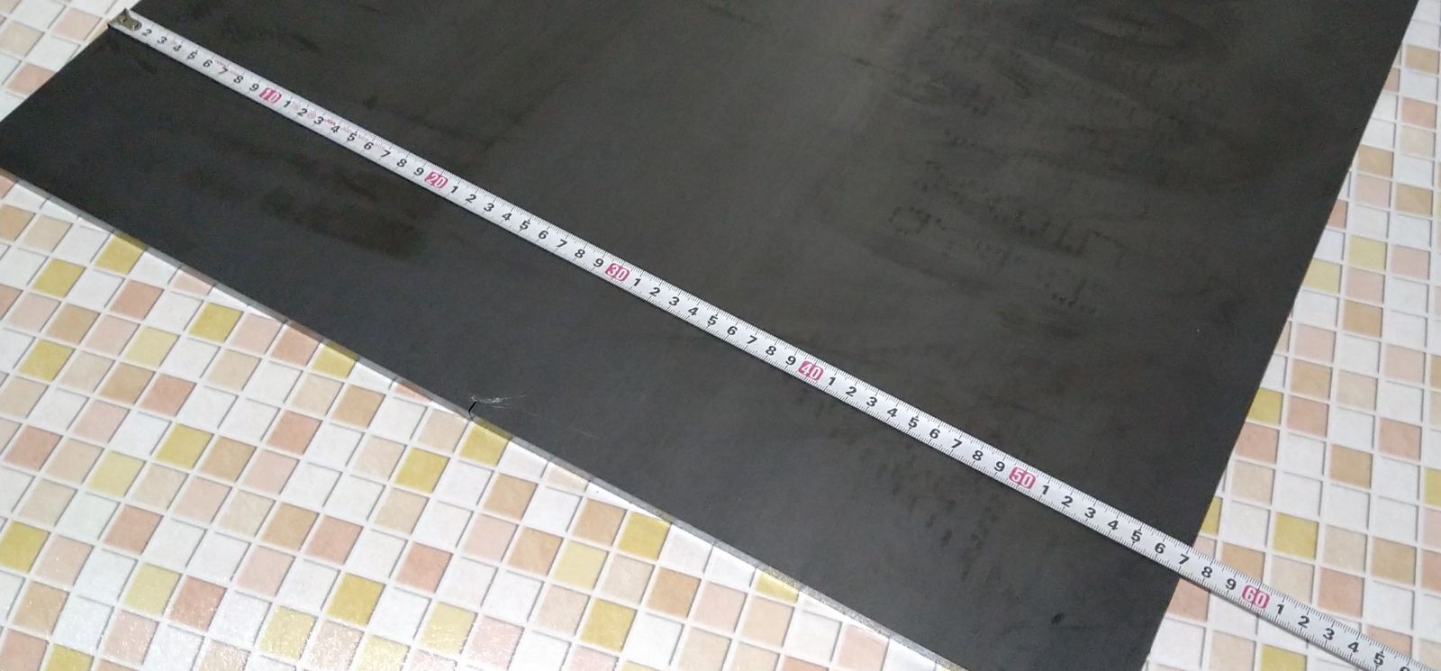 SS400 9mm厚鉄板 550mm x 570mm 4角形材 10枚 セット