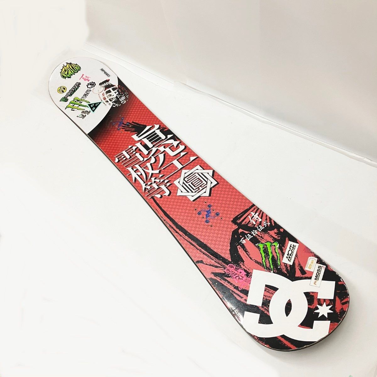 〇〇charlie チャーリー 真空雪板等 侍 百伍百伍弐 スノーボード 板 レッド