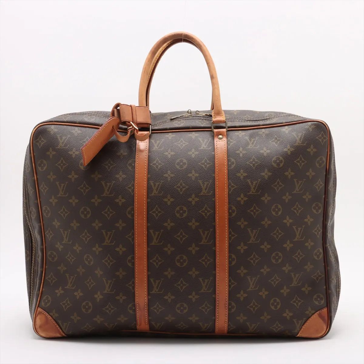 ルイヴィトン モノグラム シリウス50 M41406 レザー ボストン バッグ 出張 旅行 トート キャリー 本革 メンズ MMM CY51-7