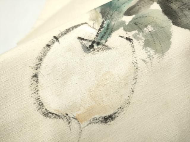 九寸名古屋帯 手描き