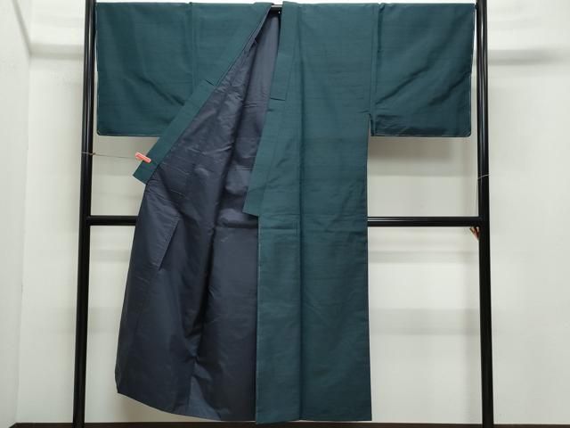 平和屋着物 男性 紬 アンサンブル 百入茶色 キングサイズ 正絹 CAAZ8143vf