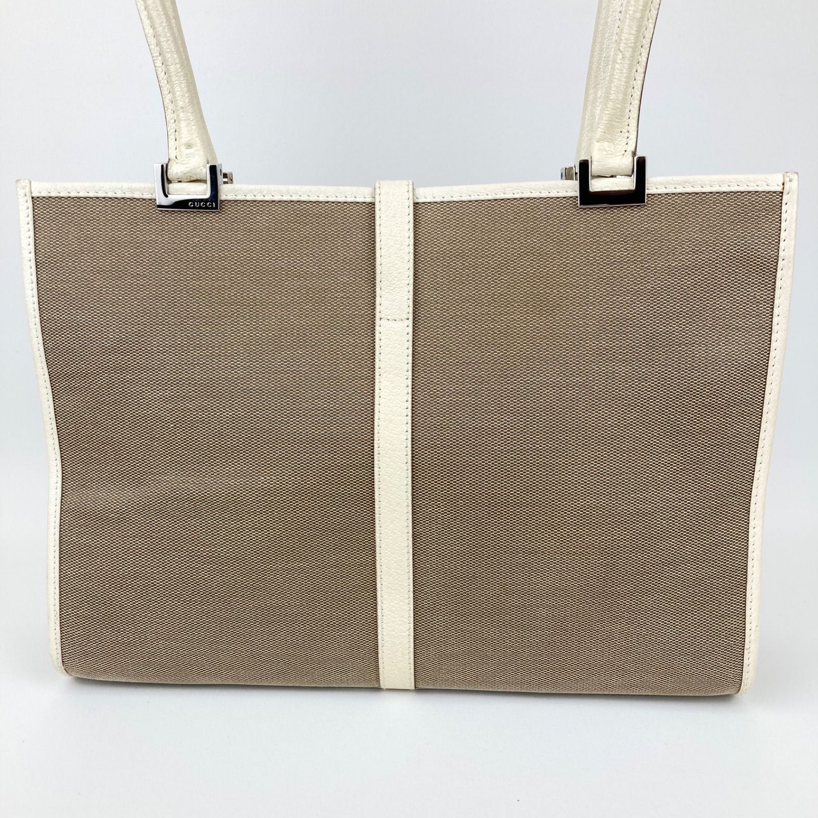 GUCCI グッチ ジャッキー レザー トートバッグ ショルダーバッグ 
