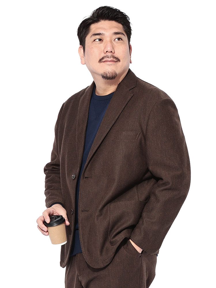 EDWIN エドウィン デニスラ ローゲージ シングル ニットジャケット