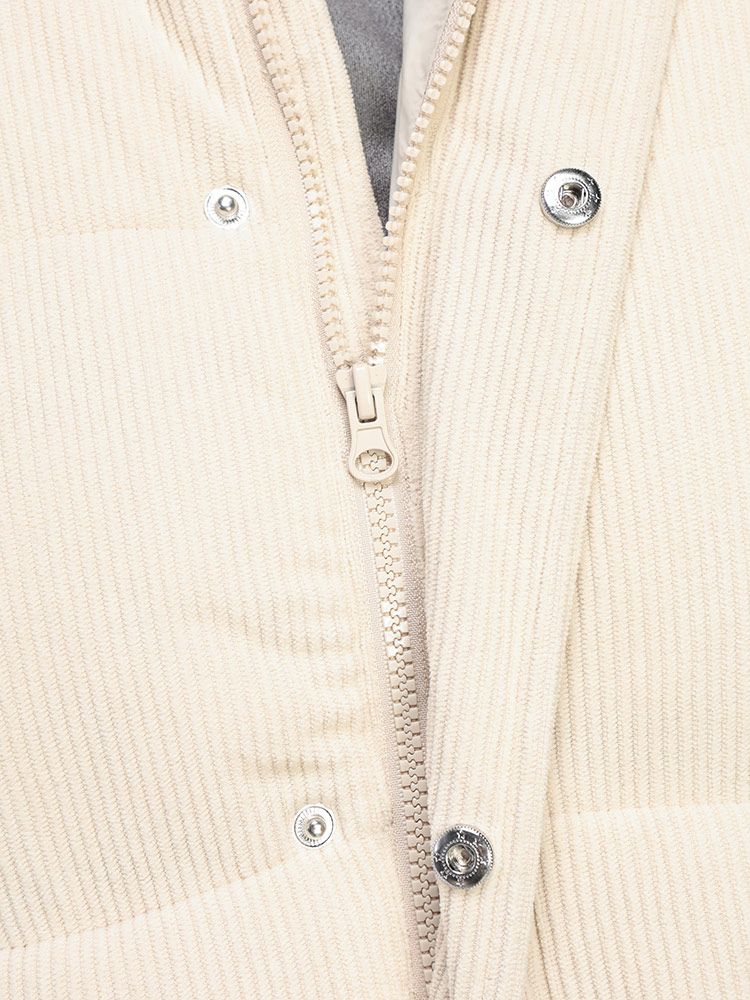 コーデュロイ フルジップ