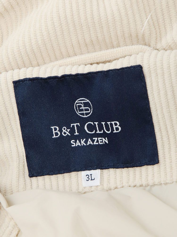 ビーアンドティークラブ コーデュロイ