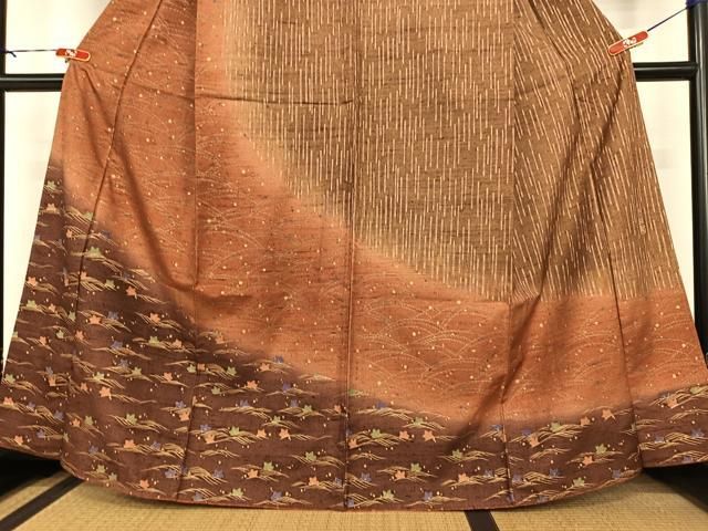 竜田川 暈し染め