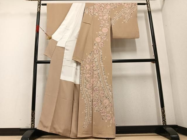 平和屋着物 訪問着 辻が花 絞り 正絹 ph