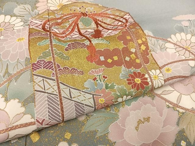 平和屋着物○京友禅の第一人者 松井青々 色留袖 駒