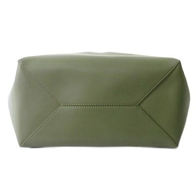  ロエベ LOEWE パズルフォルド トート バッグ ハンドバッグ レザー カーフスキン ミディアム カーキ ユーカリグリーン トートバッグ バッグ