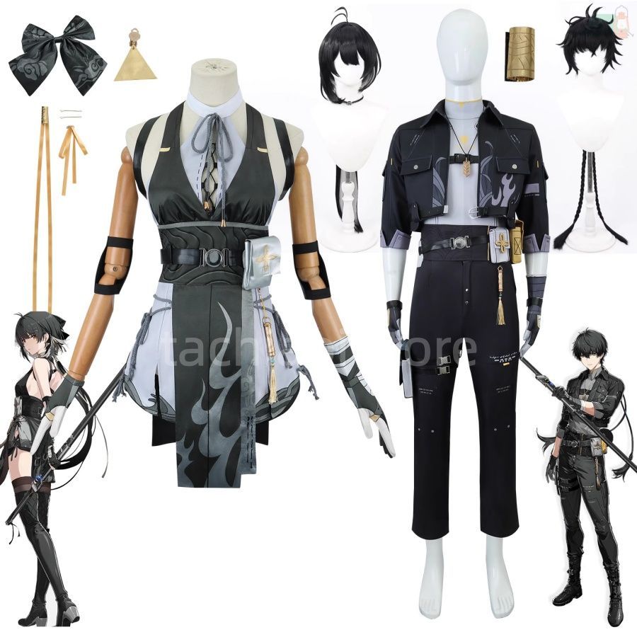 鳴潮 コスプレ衣装 漂泊者 男性主人公 女性主人公 キャラクター 二次元 アニメ イベント 没入感 オープンワールド 作 高品質 新生活 コスプレグッズ