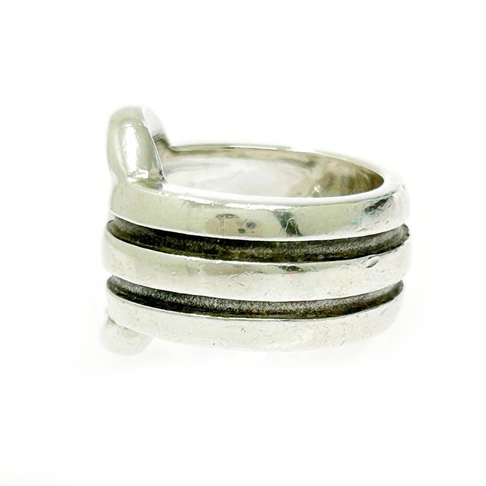 中古】TIFFANY&Co. ティファニー シルバー グルーブド サークル リング