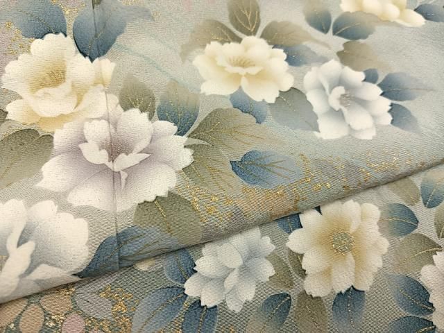  平和屋着物 訪問着 舞花文 暈し染め 金銀彩 正絹 ph 訪問着 付け下げ 着物