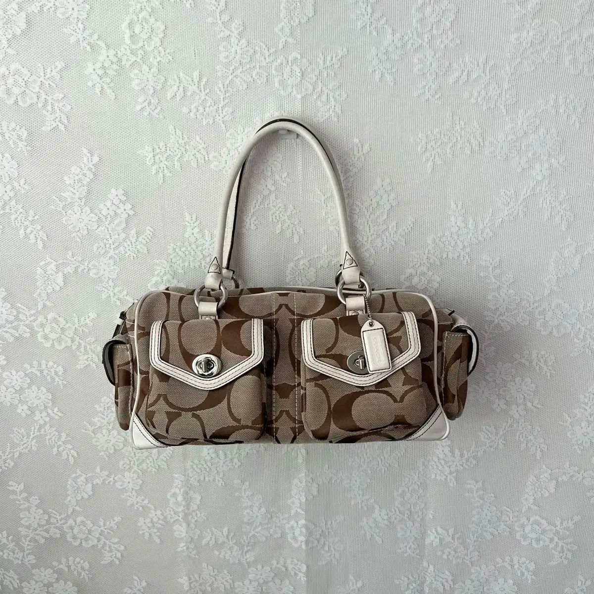 COACH シグネチャー legacy ショルダーバッグ