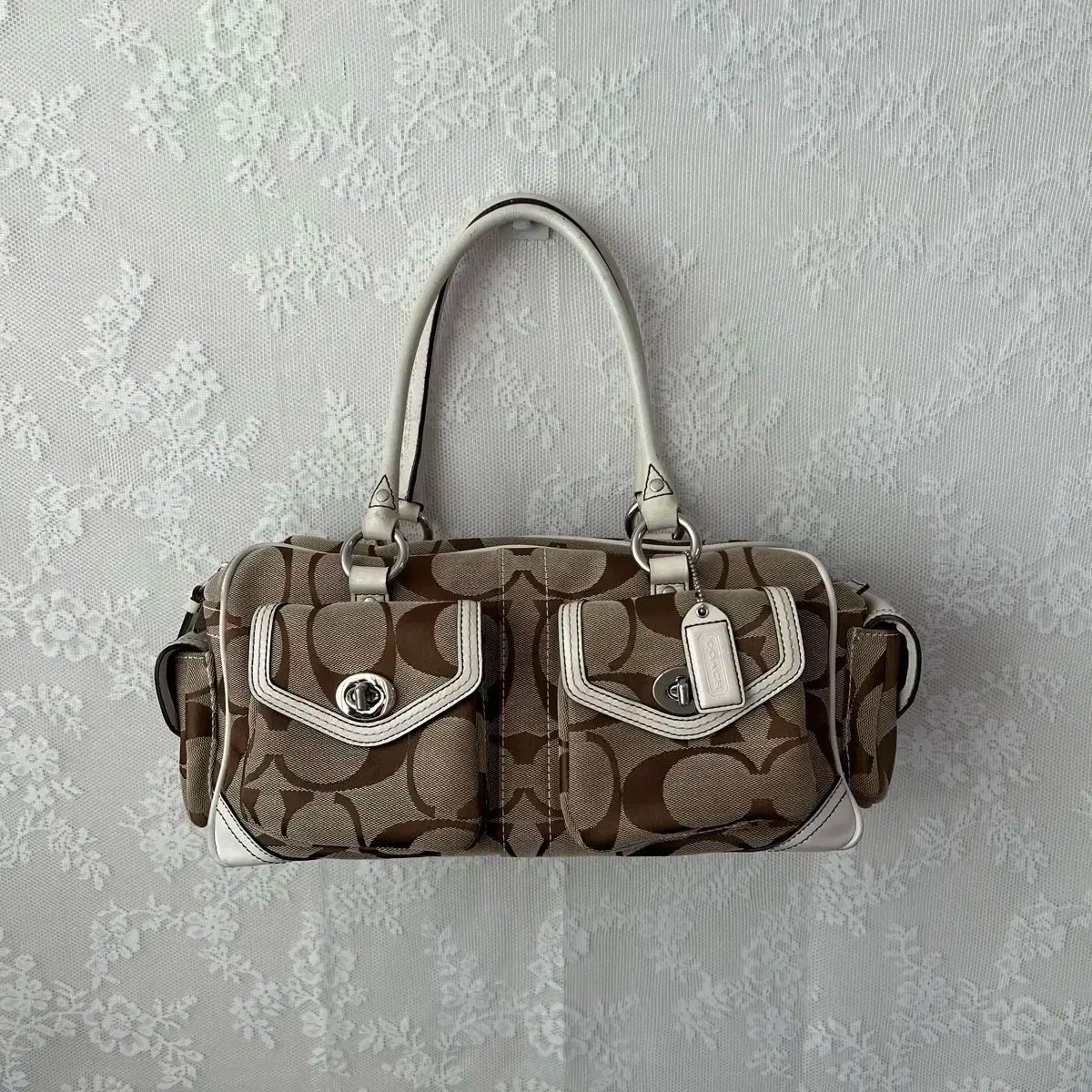 COACH シグネチャー legacy ショルダーバッグ