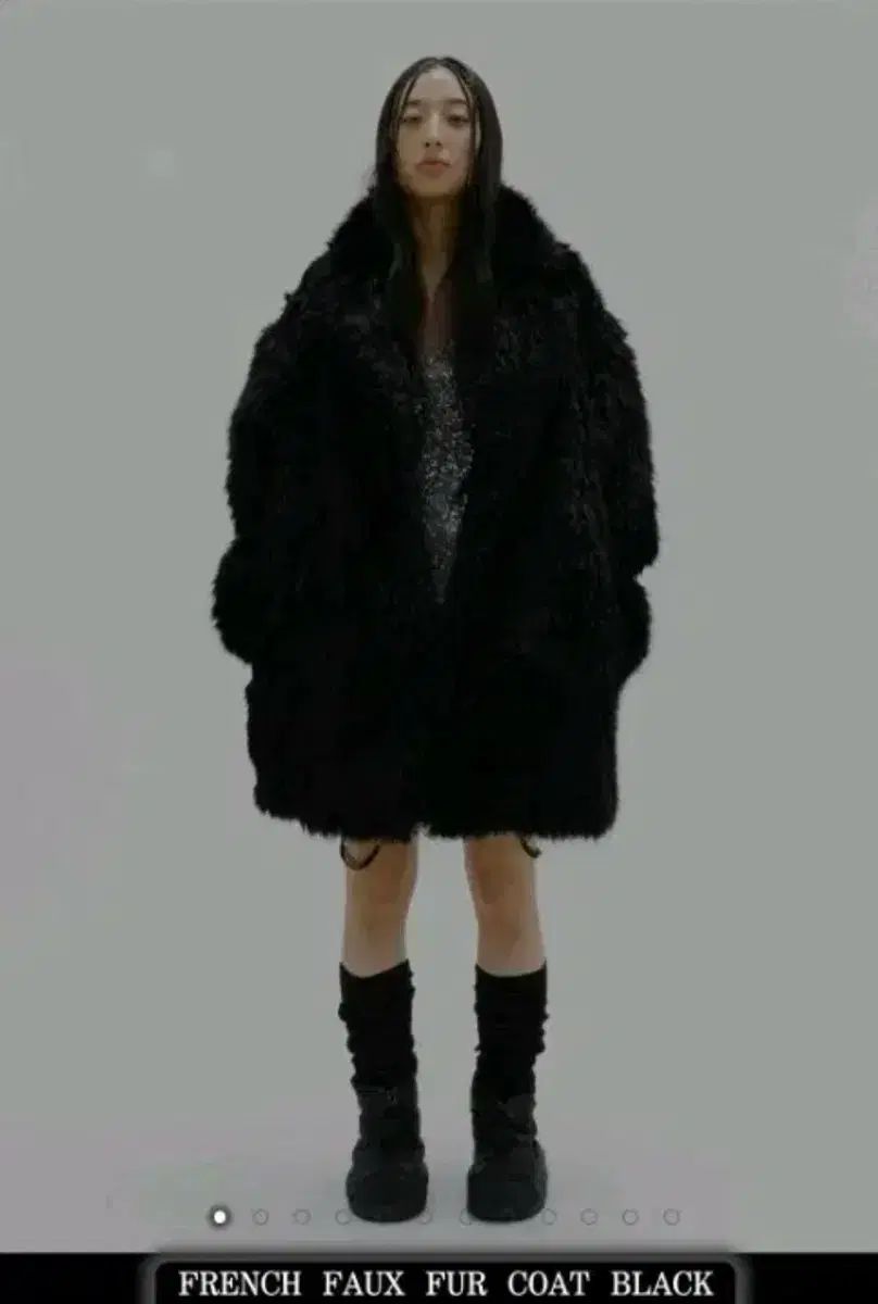 ブラック ショート 人造 ファー コート s e o 2