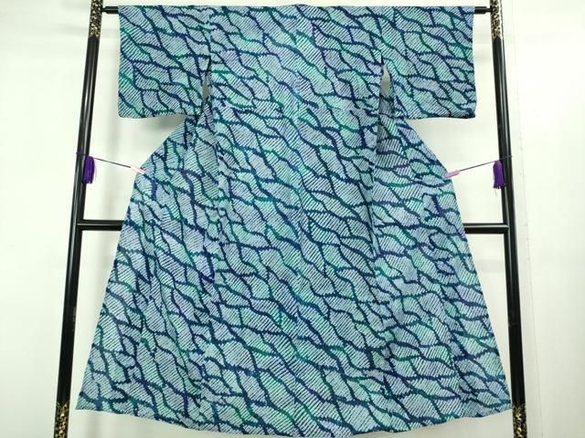 平和屋着物 上 夏物 浴衣 有松鳴海絞り 綿 kh 5