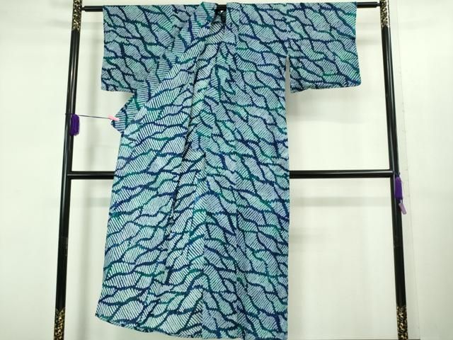 平和屋着物 上 夏物 浴衣 有松鳴海絞り 綿 kh 5