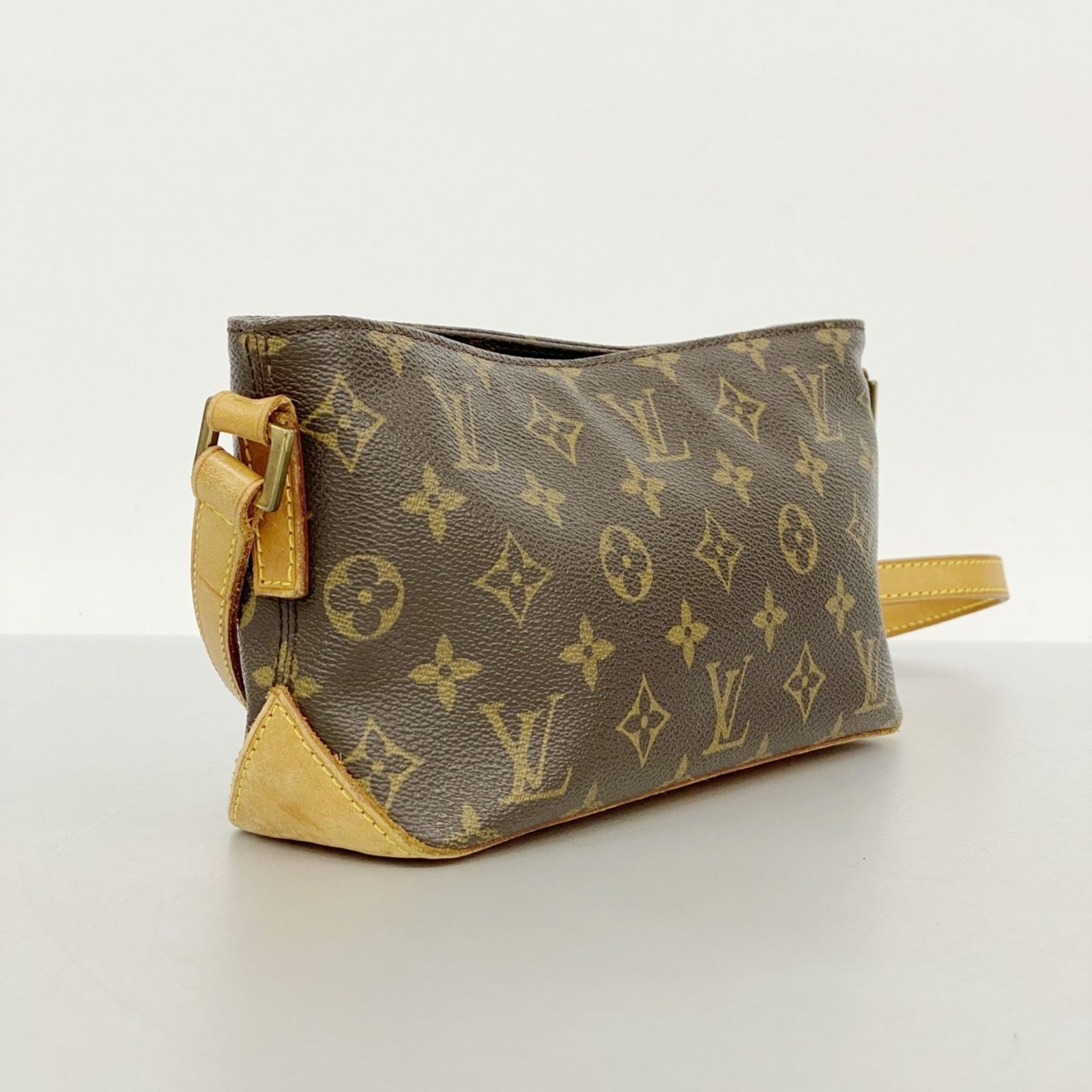 ルイ ヴィトン Louis Vuitton ルイ ヴィトン ショルダーバッグ モノグラム トロター M51240 ブラウンレディース
