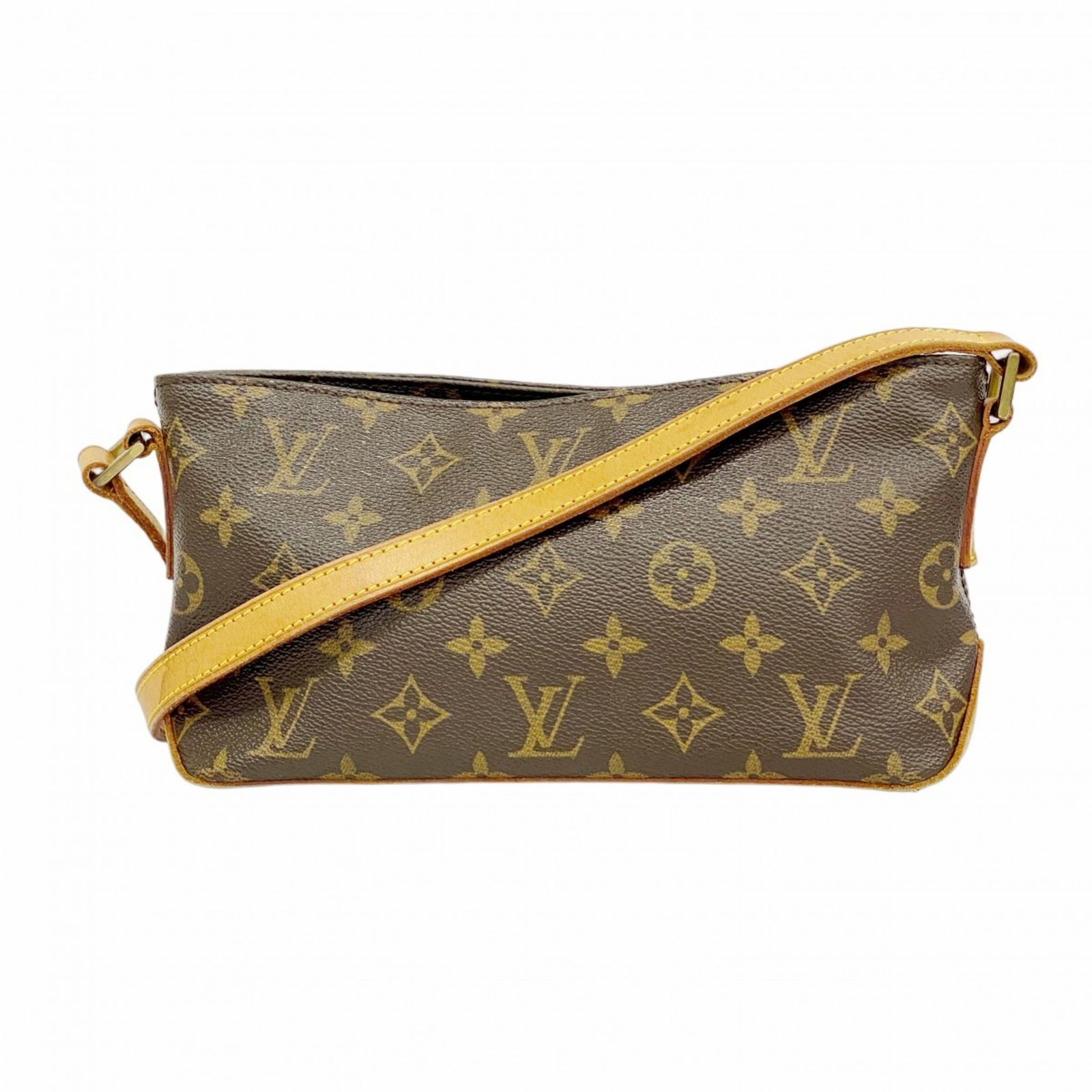 ルイ ヴィトン Louis Vuitton ルイ ヴィトン ショルダーバッグ モノグラム トロター M51240 ブラウンレディース