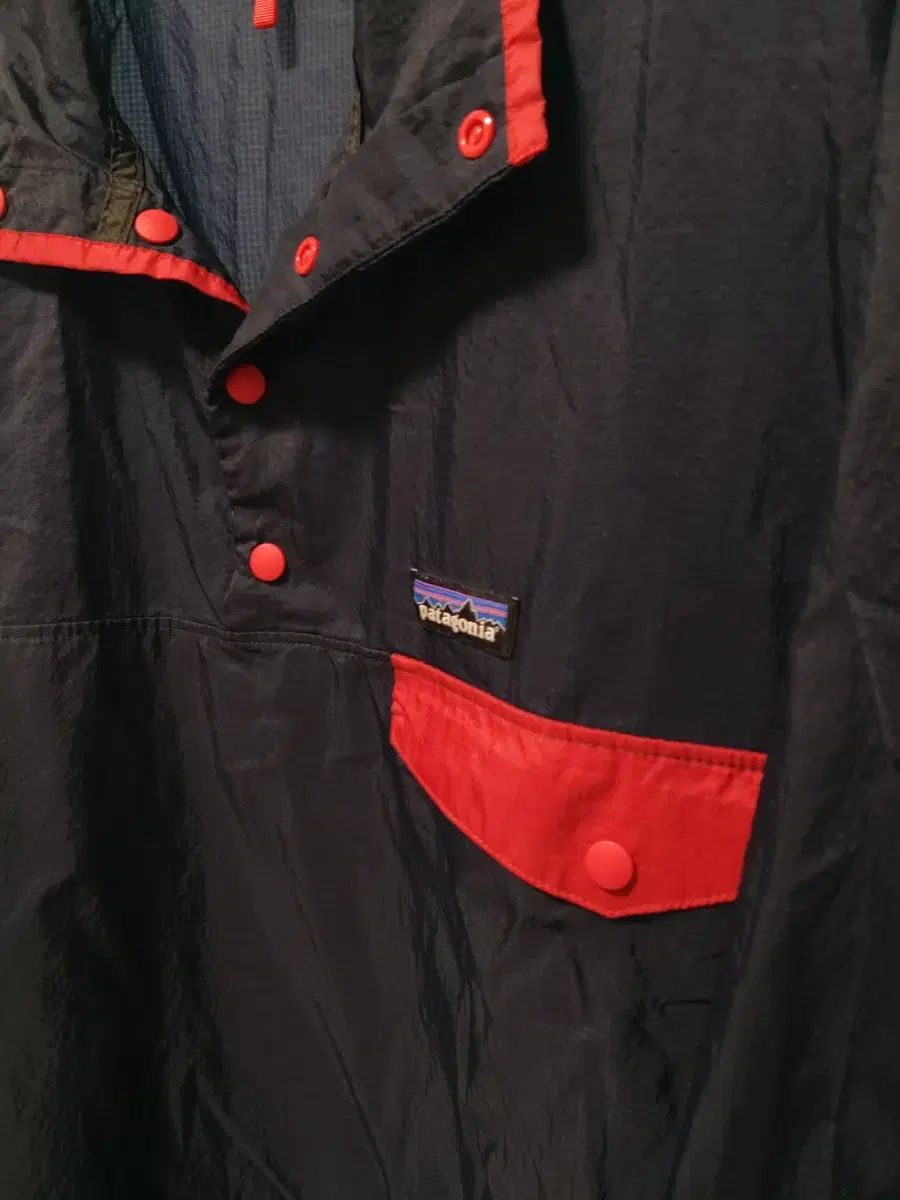 メンズ M patagonia パタゴニア フーディニ ネイビー レッド