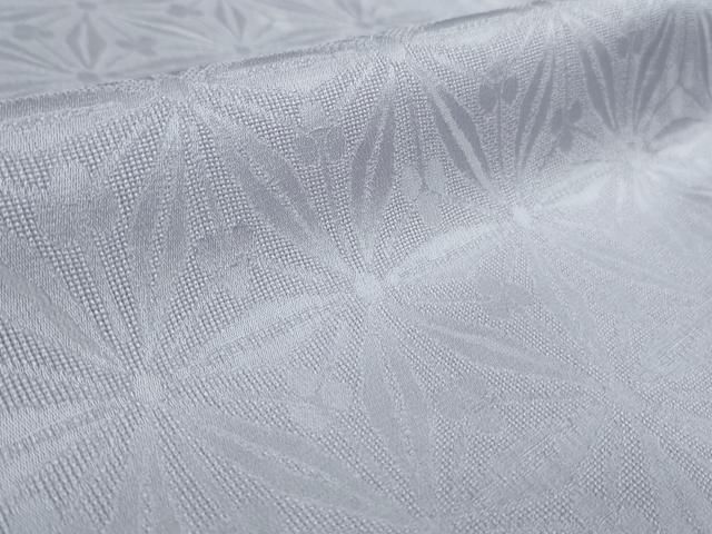  平和屋着物 上 夏物 色無地 花紋紗 白藤色 kh 5 色無地 着物