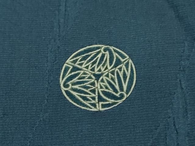  平和屋着物 上 アンティーク 大正ロマン 色留袖 単衣 手描き 刺繍 笹竹に雀 暈し染め kh 5 色留袖 着物